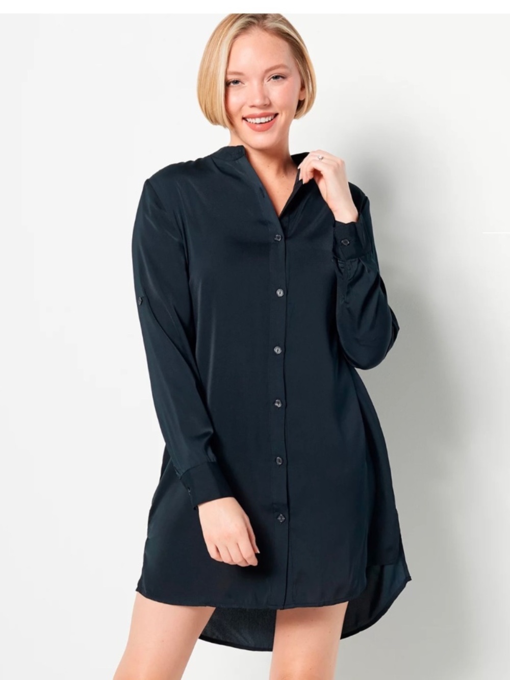 Summersalt The Short Effortless Shirt Dress Coverup. Sz M.